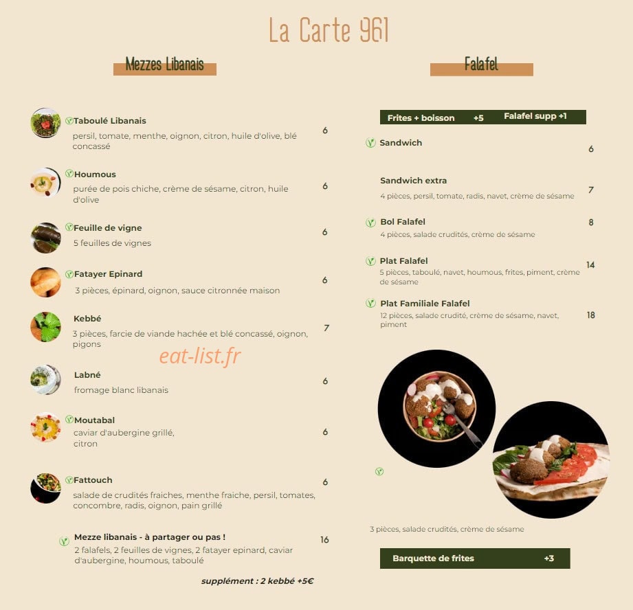 961 beyrouth — carte page 1