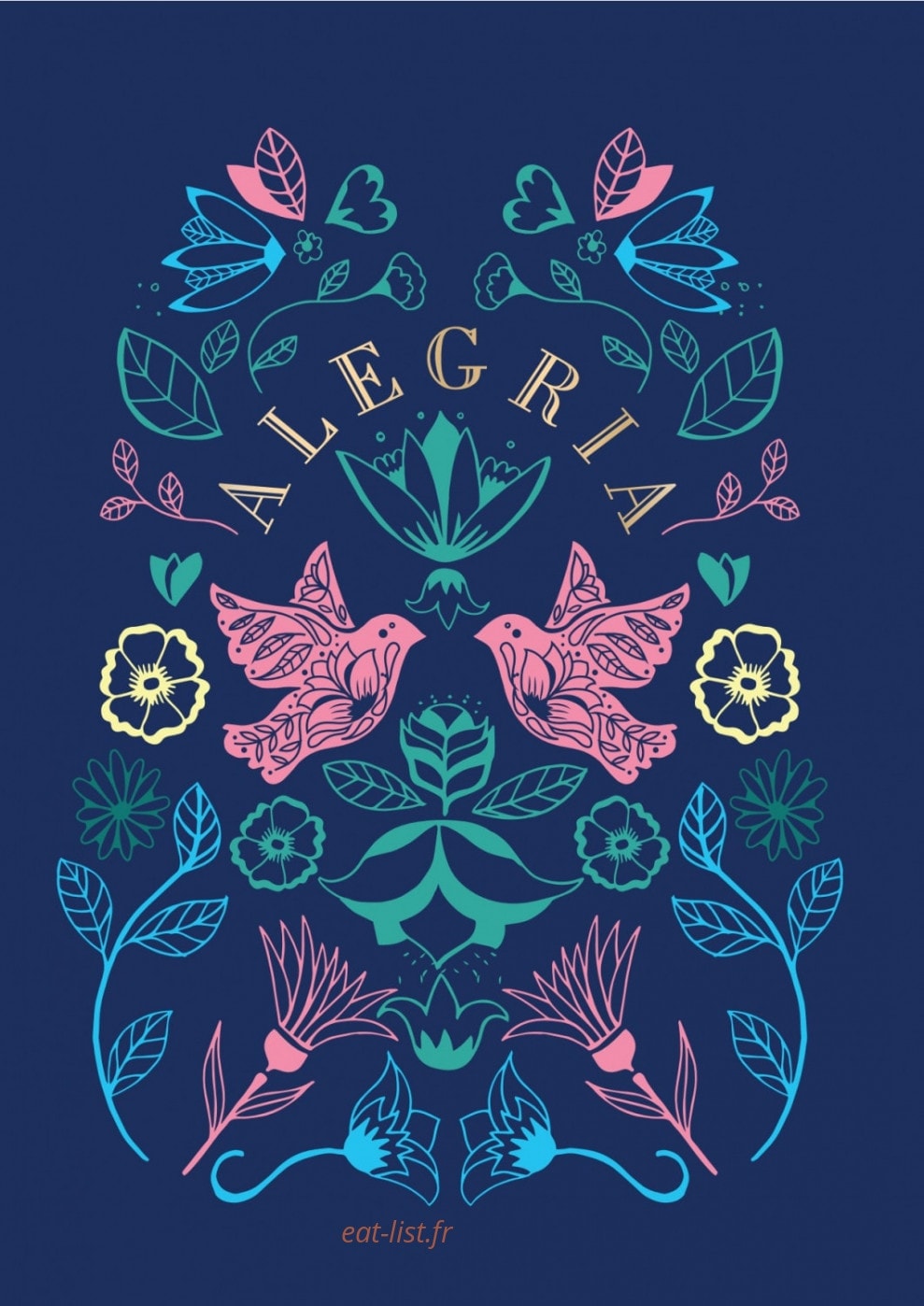 Alegria — carte page 1