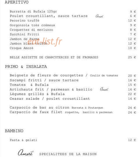 Amore — carte page 2