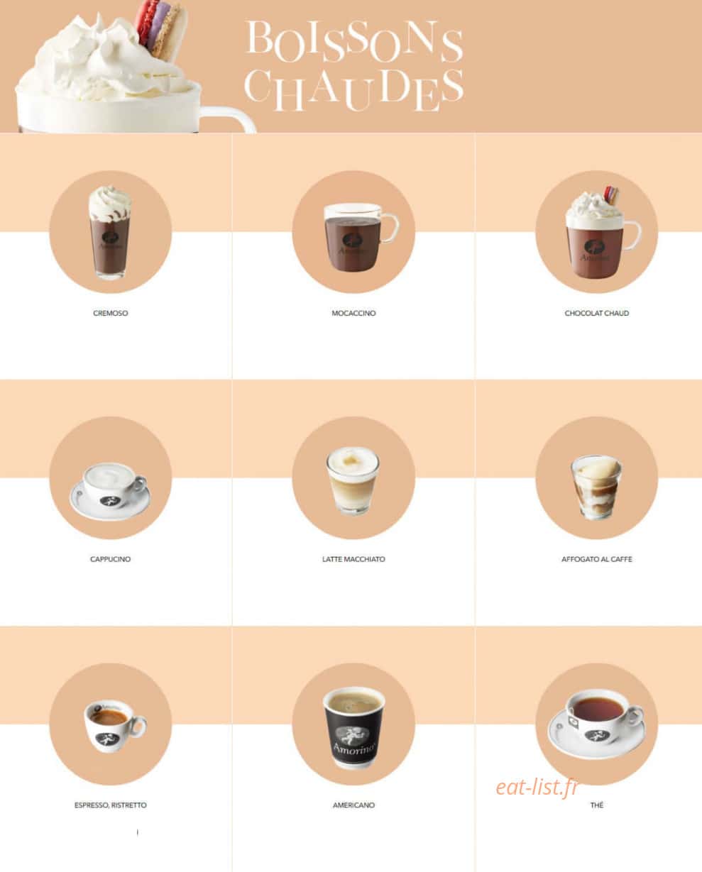 Amorino — carte page 7