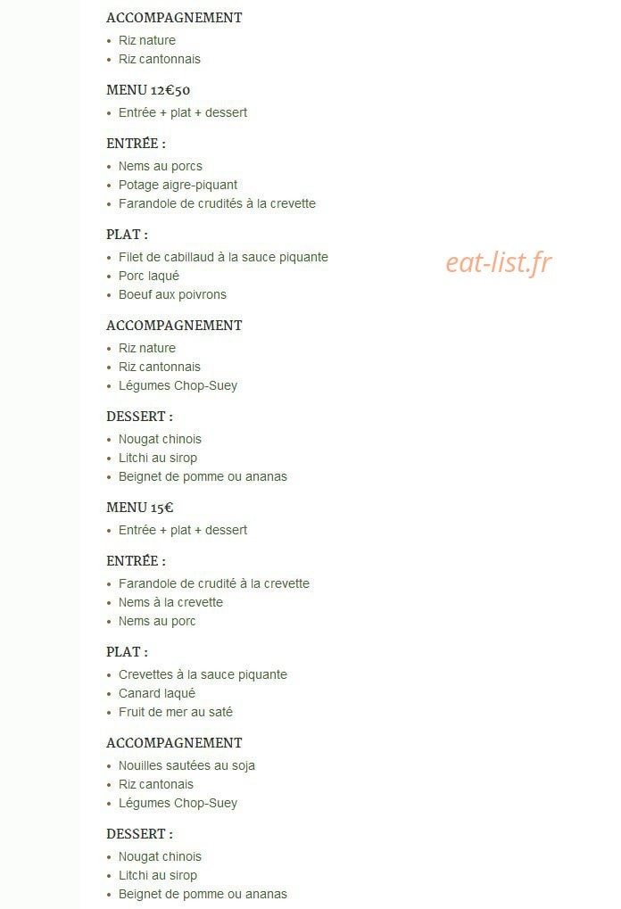 Asia box — carte page 2