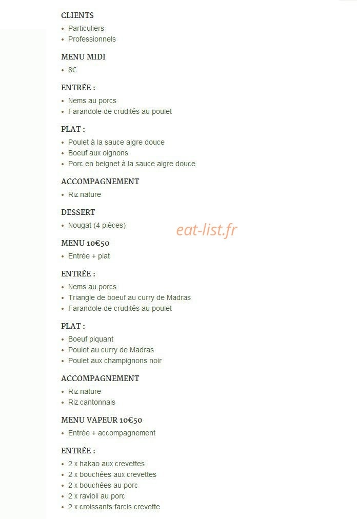Asia box — carte page 1