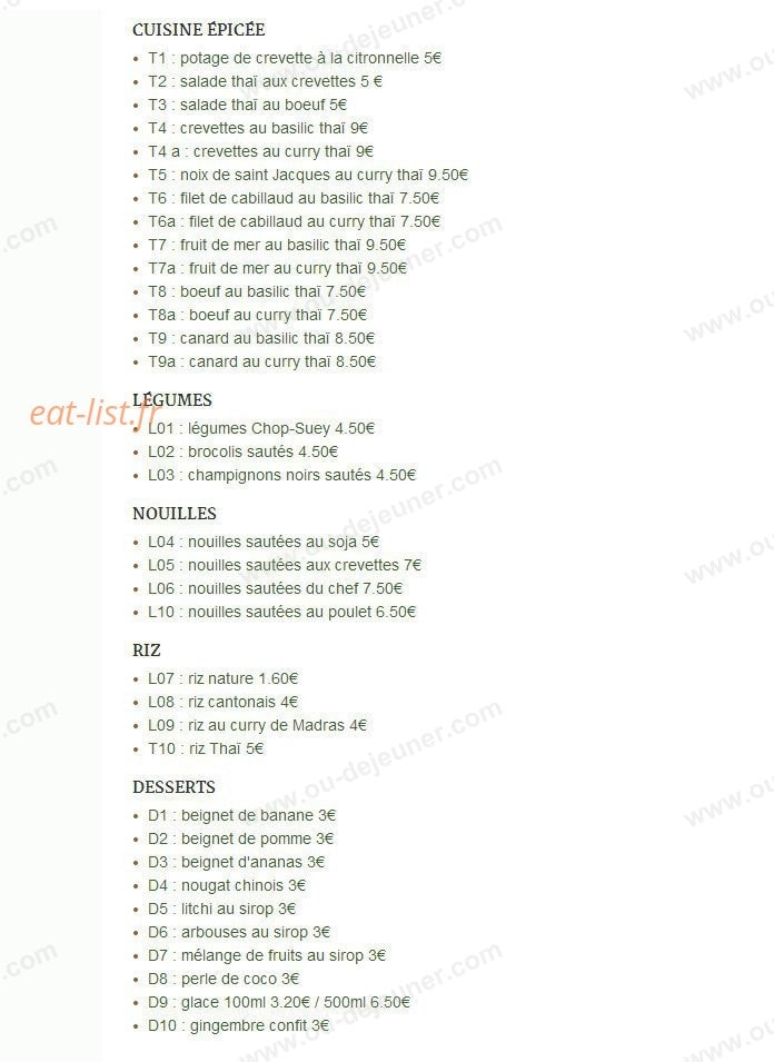 Asia box — carte page 5