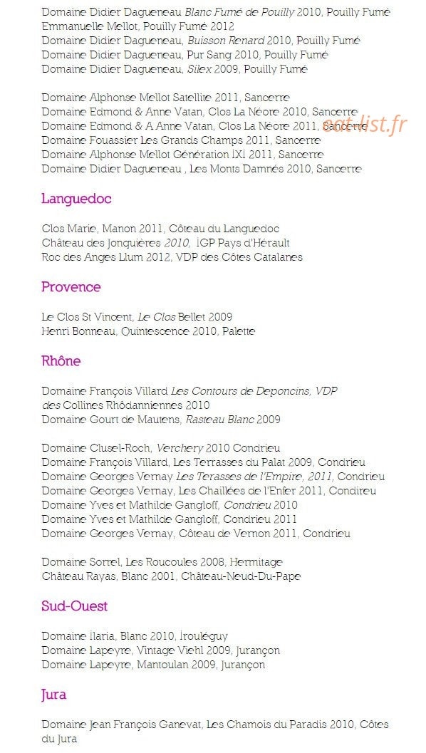 Aux quatre coins du vin — carte page 4
