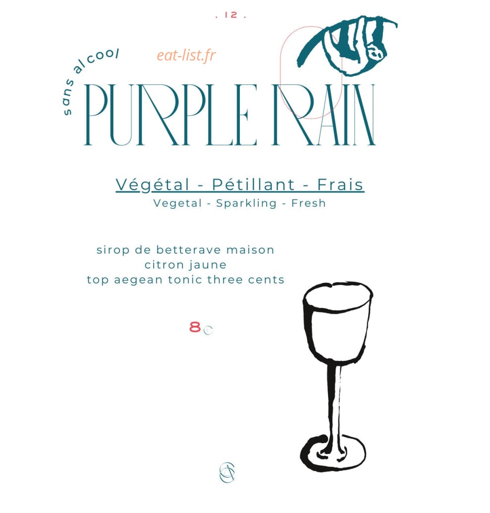 Ayawasca Cocktail Club — carte page 22