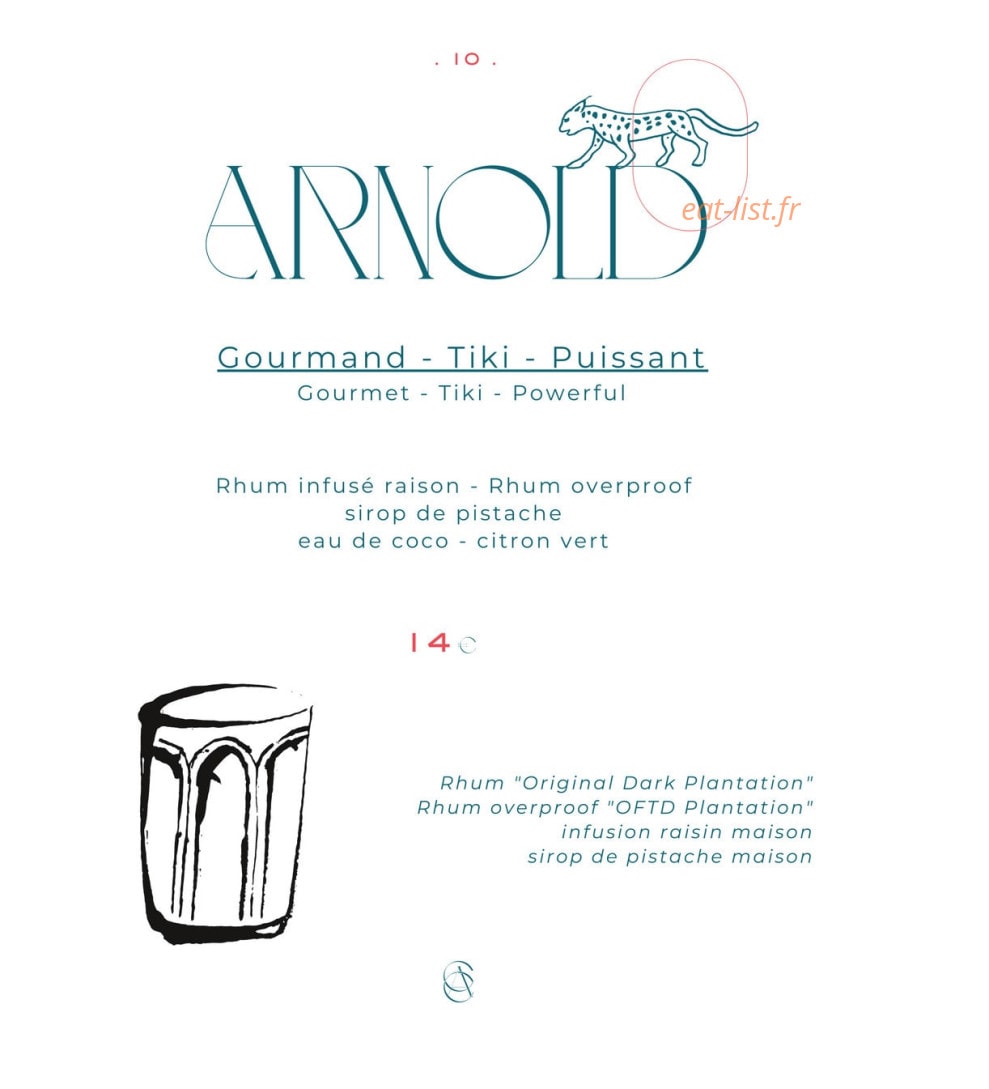 Ayawasca Cocktail Club — carte page 20