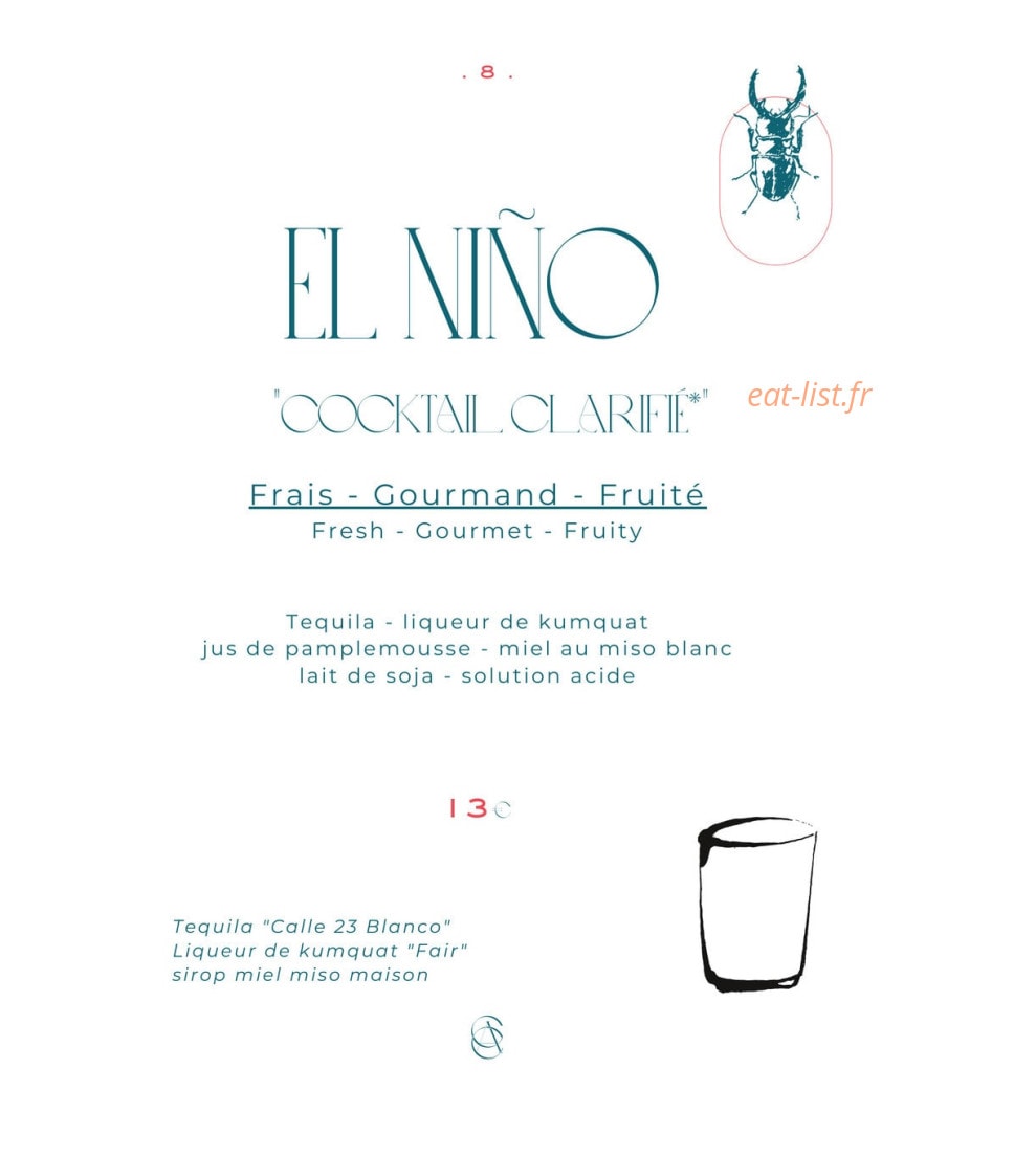 Ayawasca Cocktail Club — carte page 18