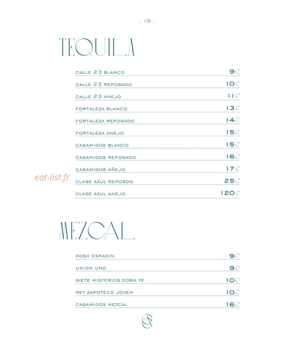 Ayawasca Cocktail Club — carte page 6