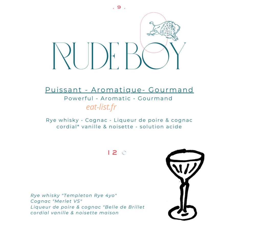 Ayawasca Cocktail Club — carte page 19