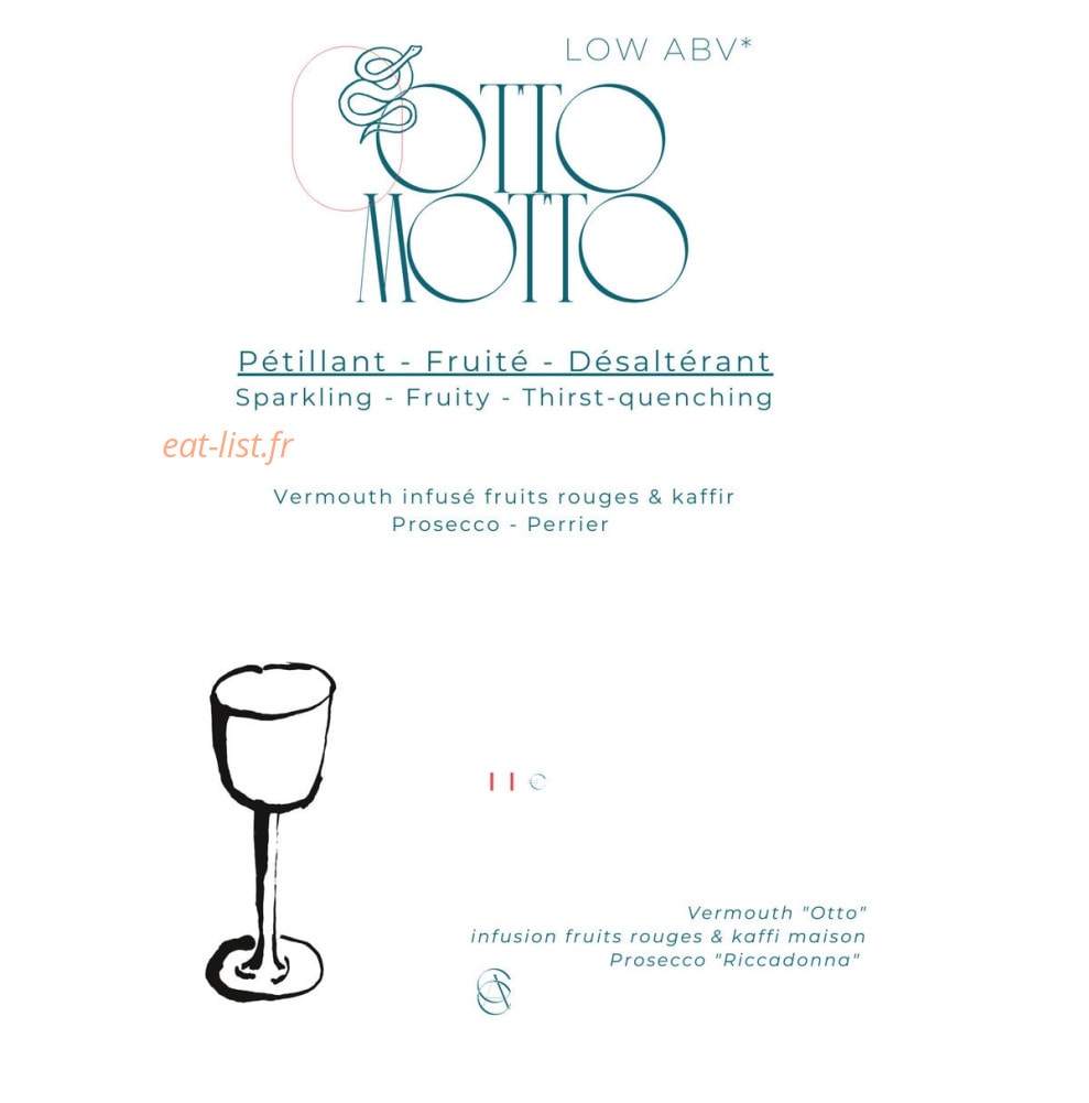 Ayawasca Cocktail Club — carte page 11