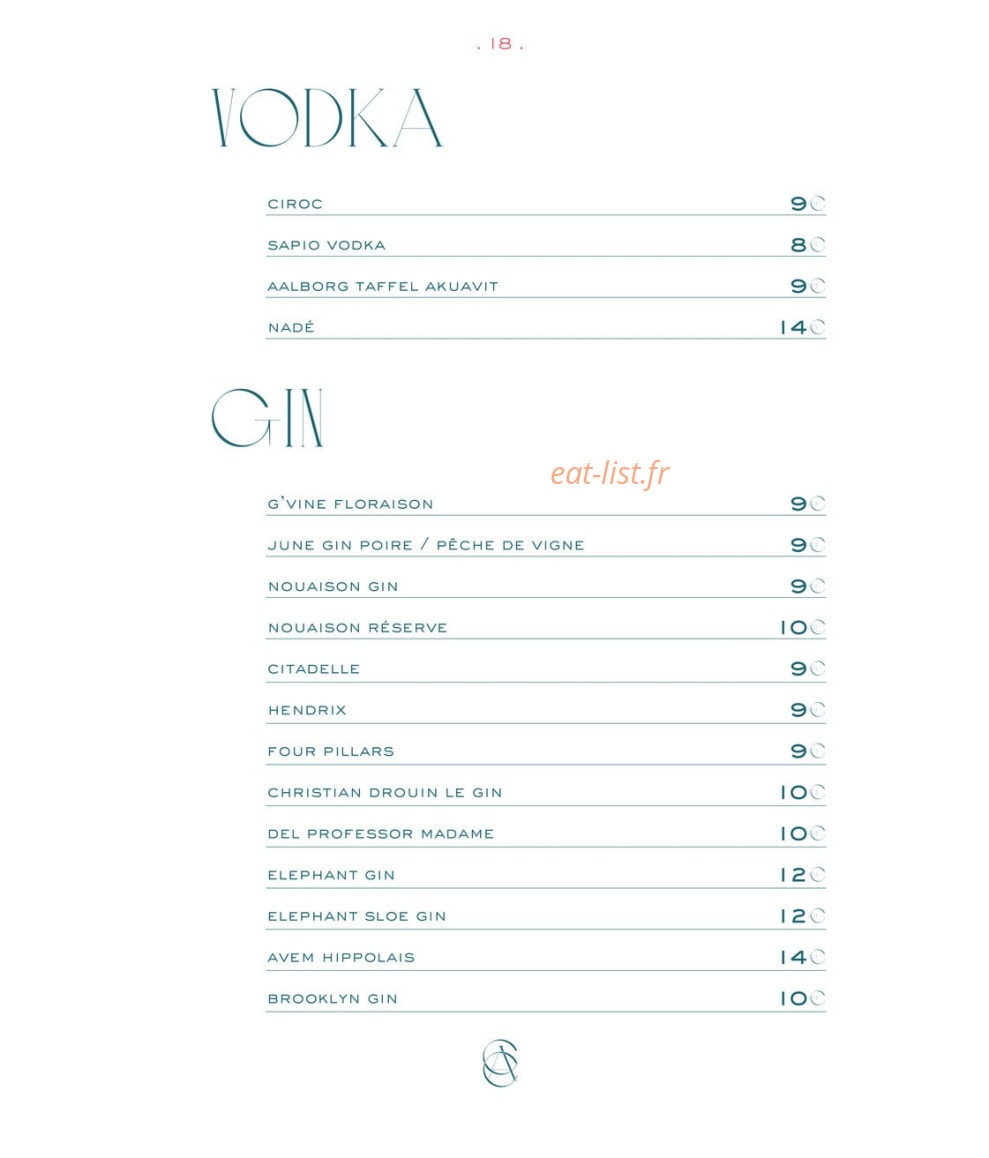 Ayawasca Cocktail Club — carte page 5