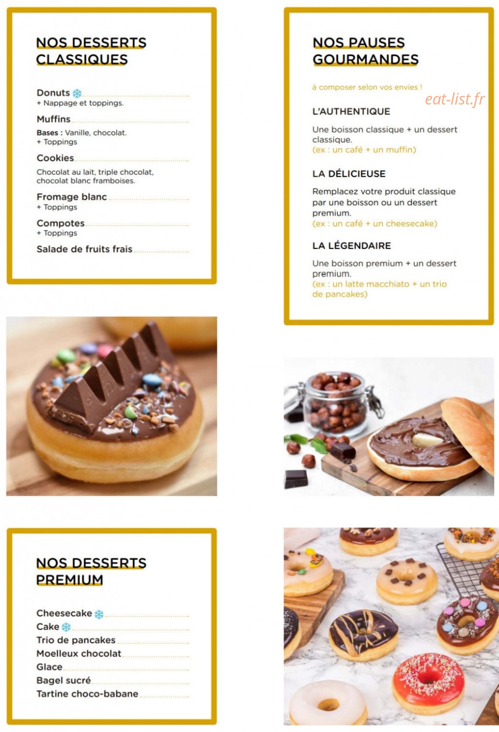 Bagel Corne — carte page 3