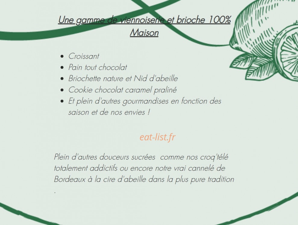 Bergamote — carte page 4