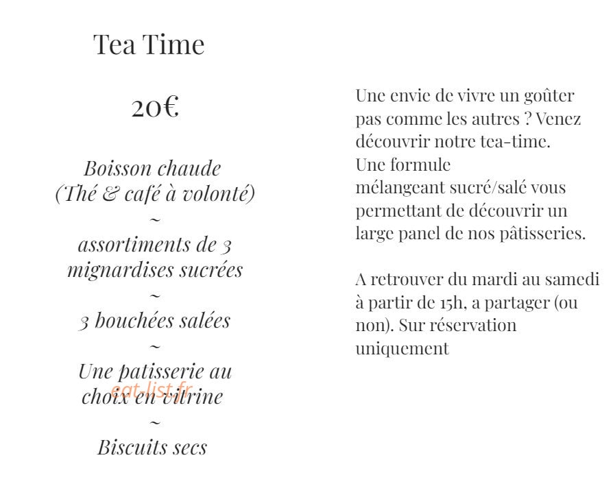 Bergamote — carte page 2