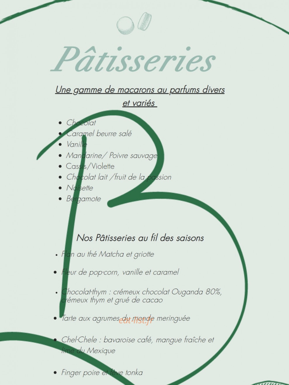 Bergamote — carte page 3