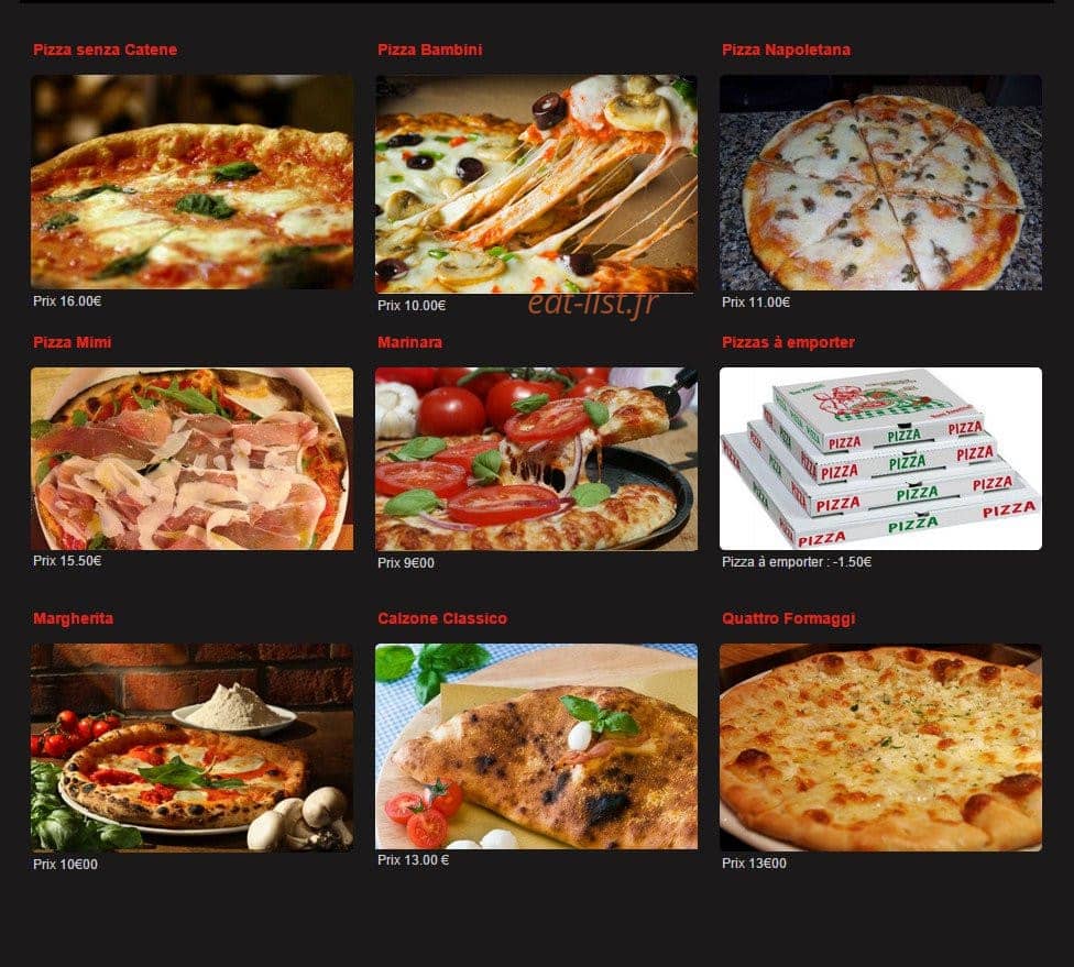 Bistro Mimi — carte page 3