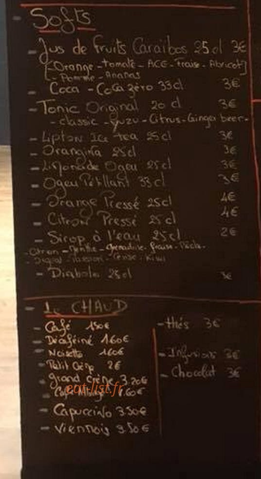 Bistrot Niel — carte page 5