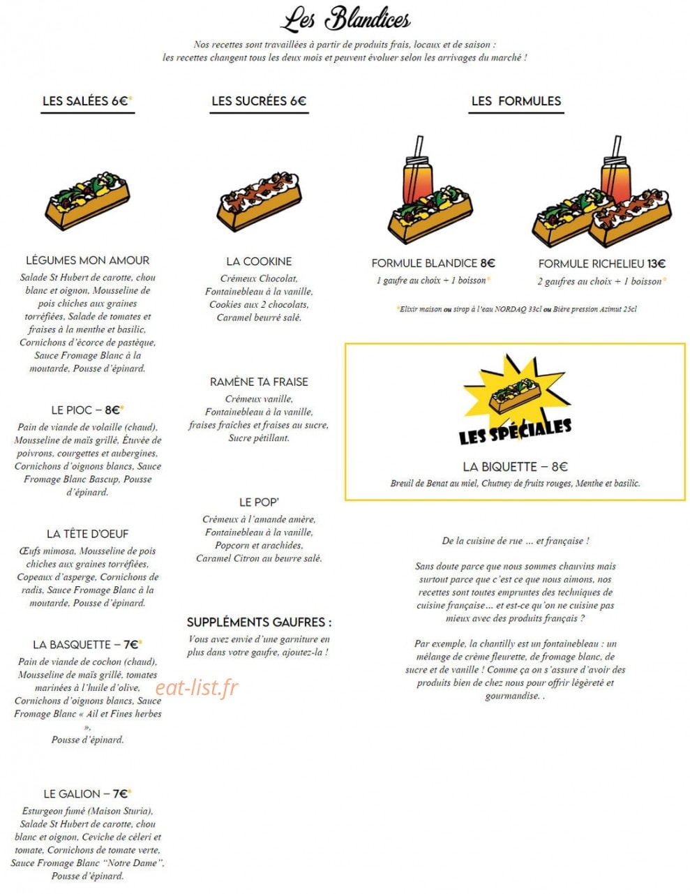 Blandice — carte page 1