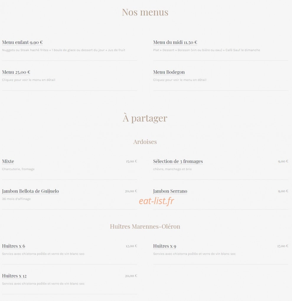 BodeGon — carte page 1