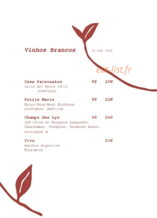 Bossa — carte page 5