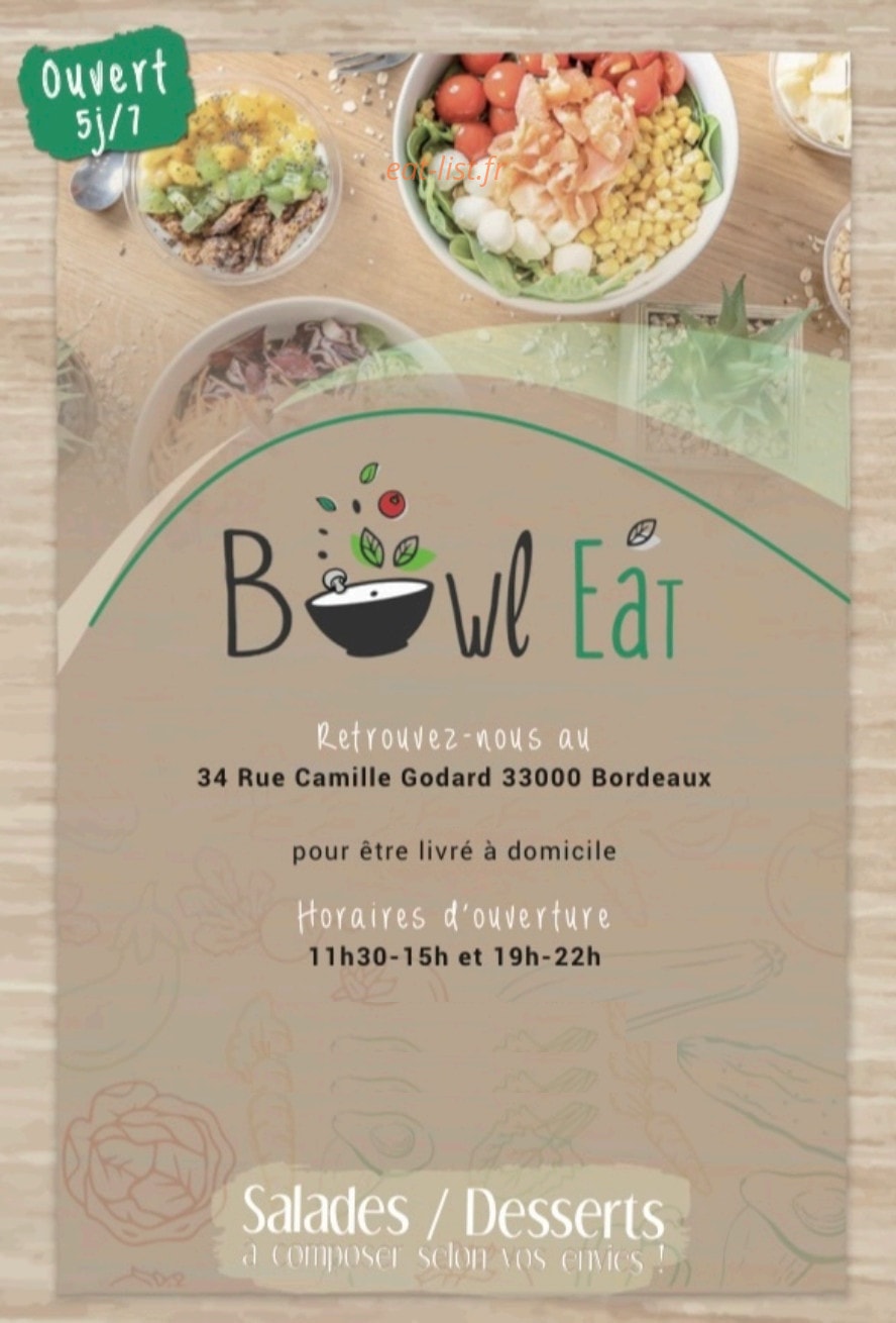 Bowl Eat — carte page 4