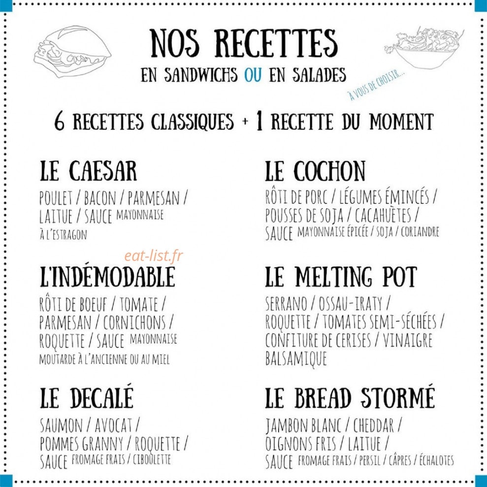 Bread storming — carte page 2