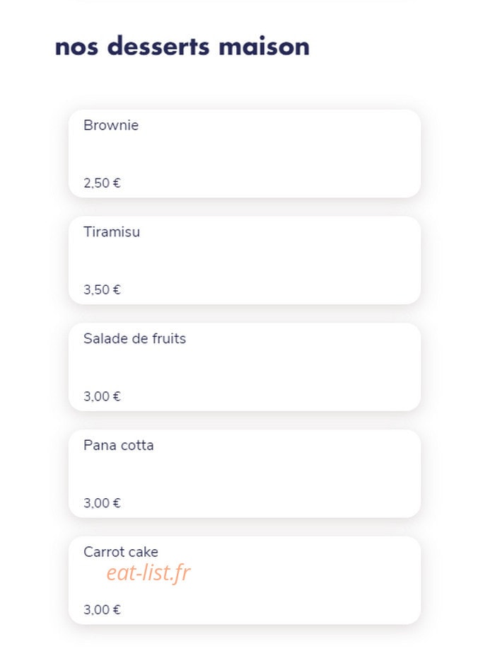 Burdiga Pizza — carte page 6