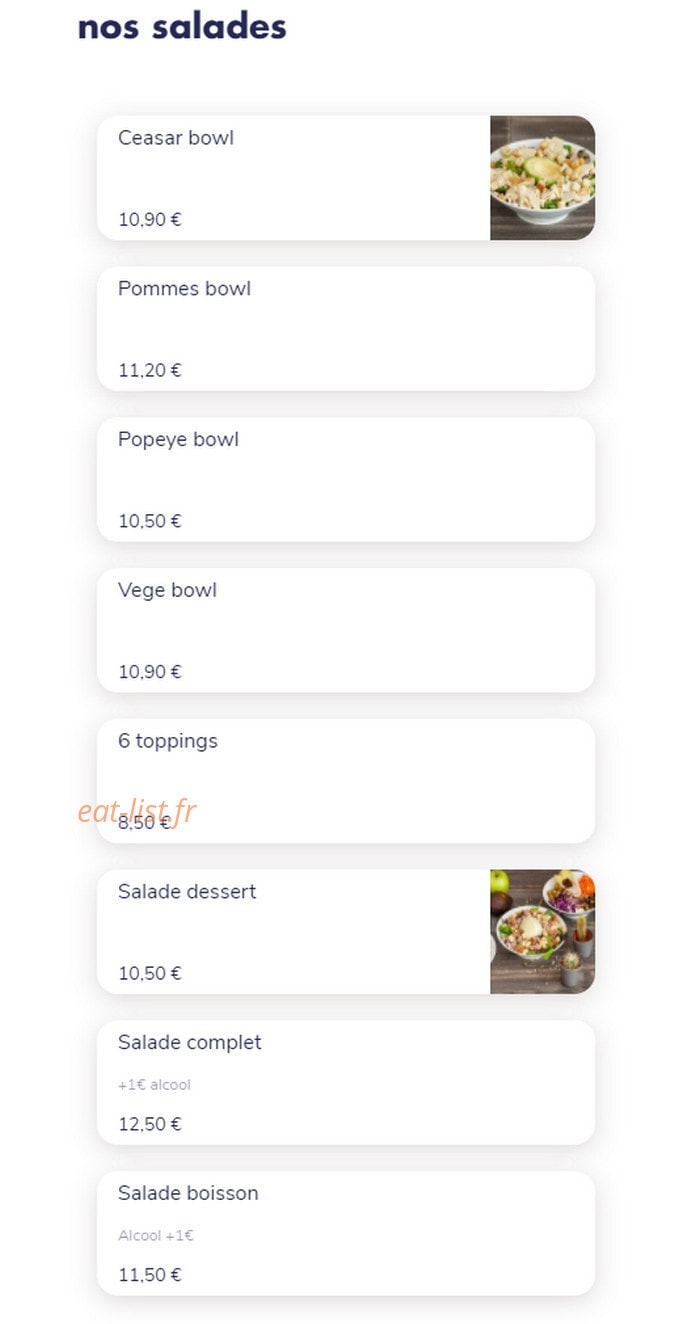 Burdiga Pizza — carte page 5