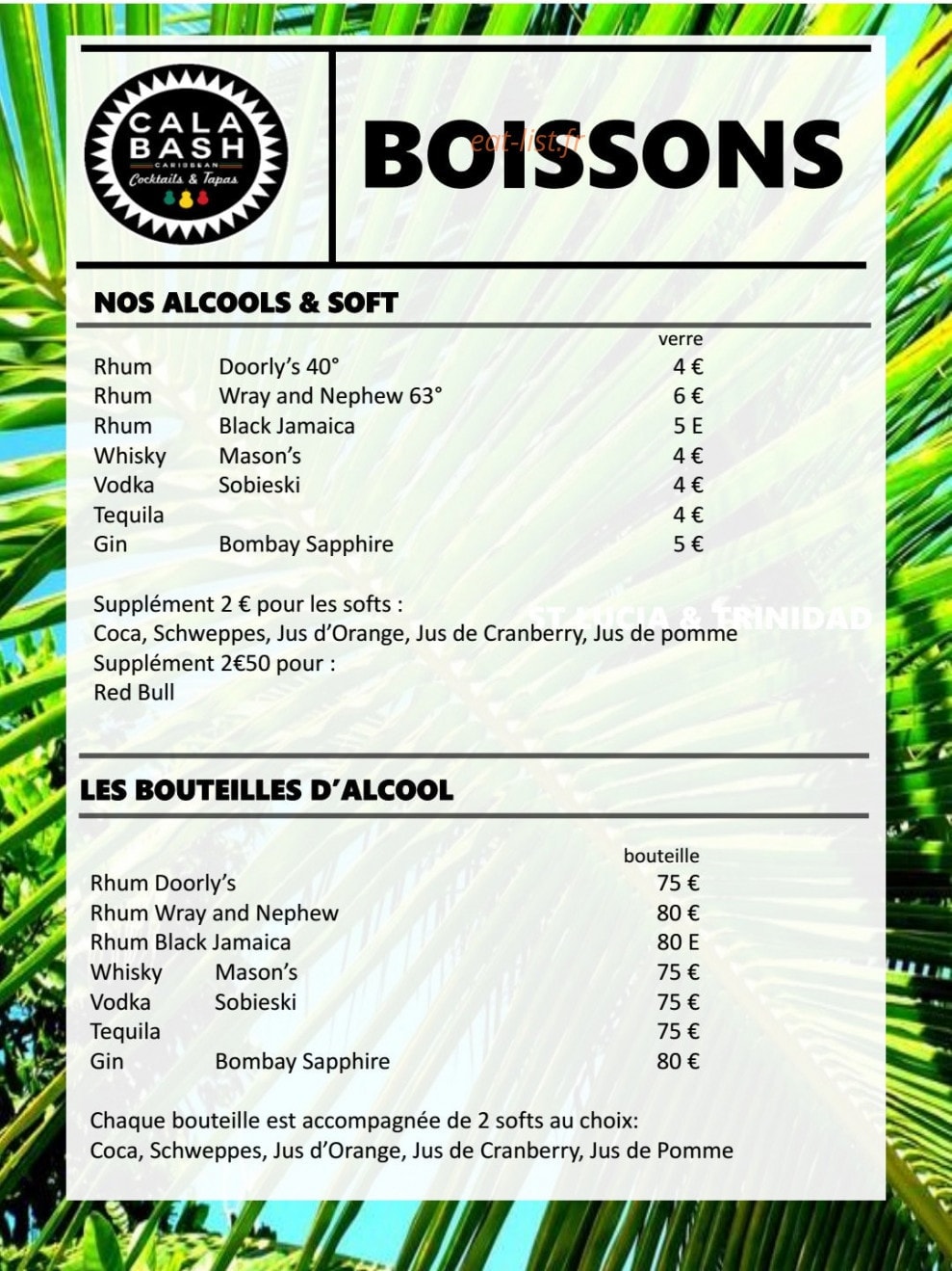 Calabash — carte page 6