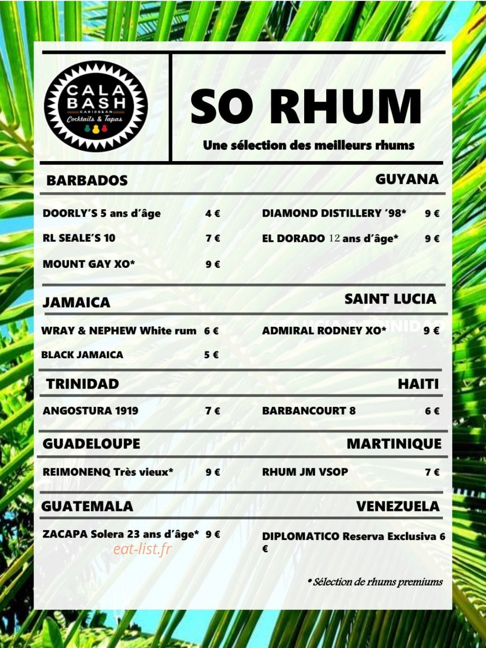 Calabash — carte page 5