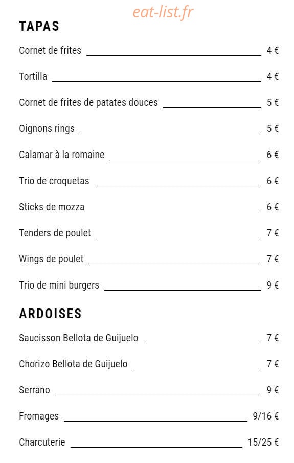 Carnaval Café — carte page 3
