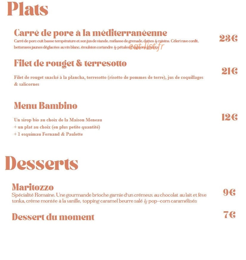 Casa Sudette — carte page 2