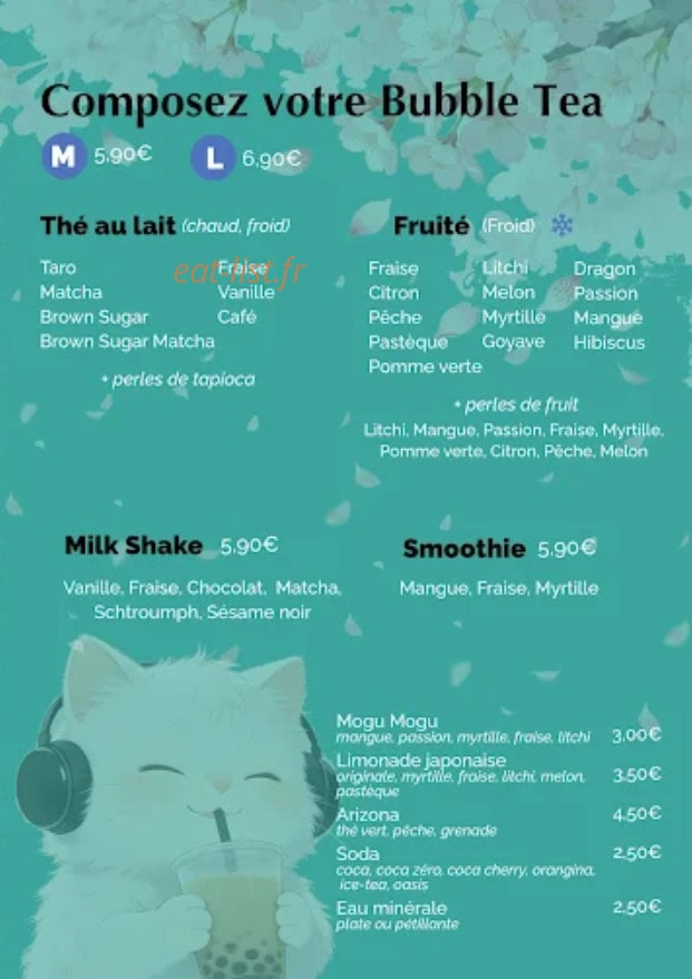 Chef Aji — carte page 4