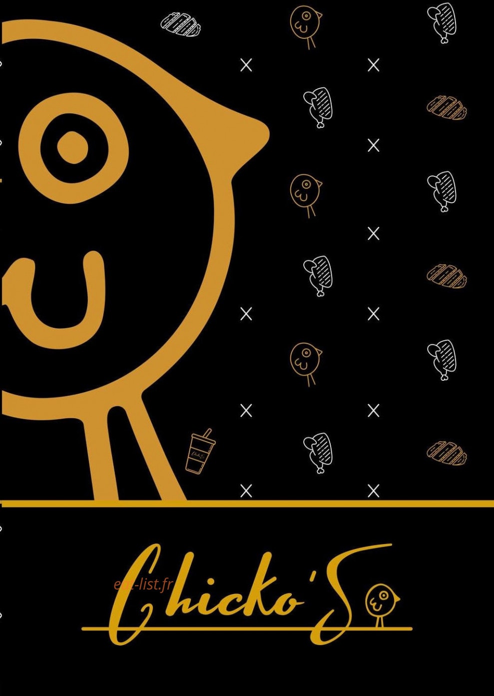 Chicko's — carte page 1
