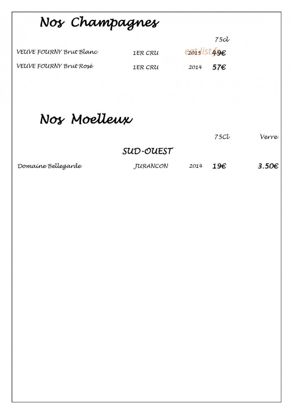 Coffret de Saveurs — carte page 10