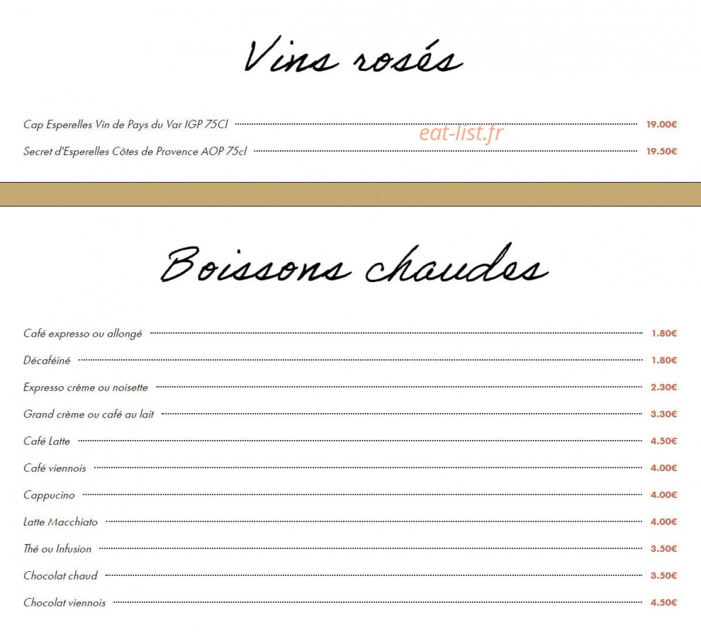 Comptoir Christoly — carte page 5