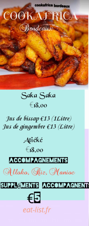 CookAfrica — carte page 2