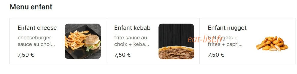 Cool food 33 — carte page 5