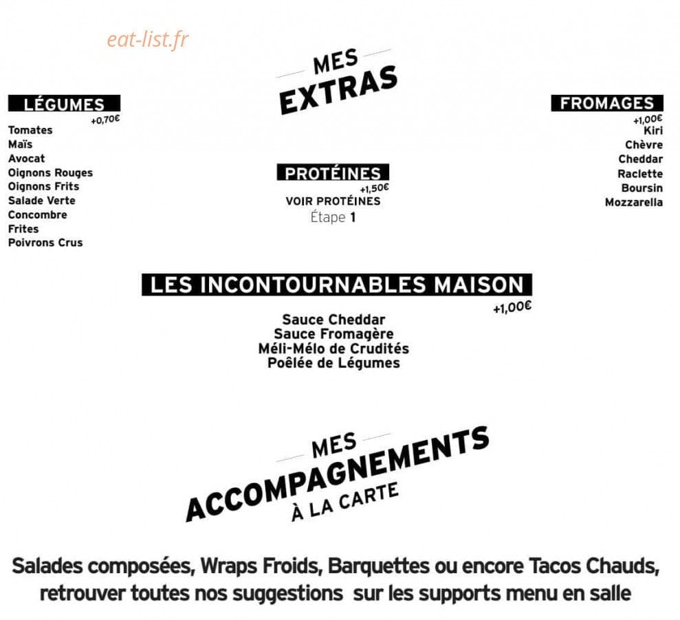 Cosy Tacos — carte page 10