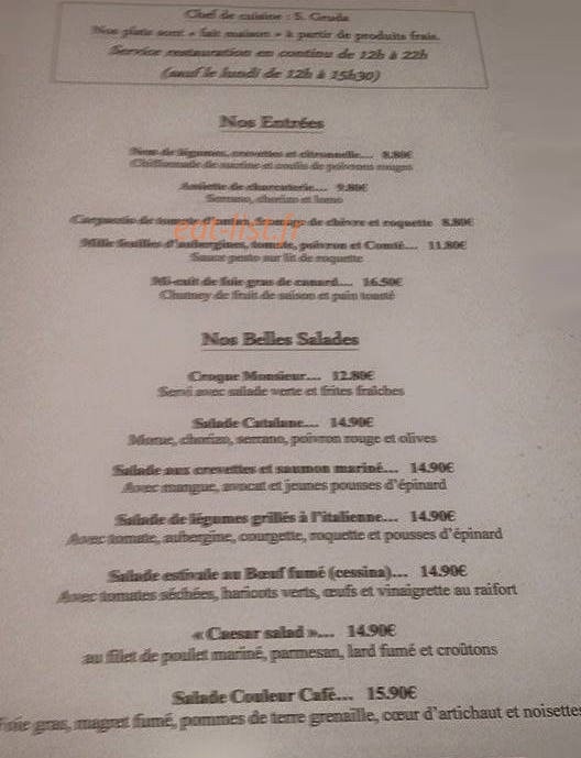 Couleur Café — carte page 2