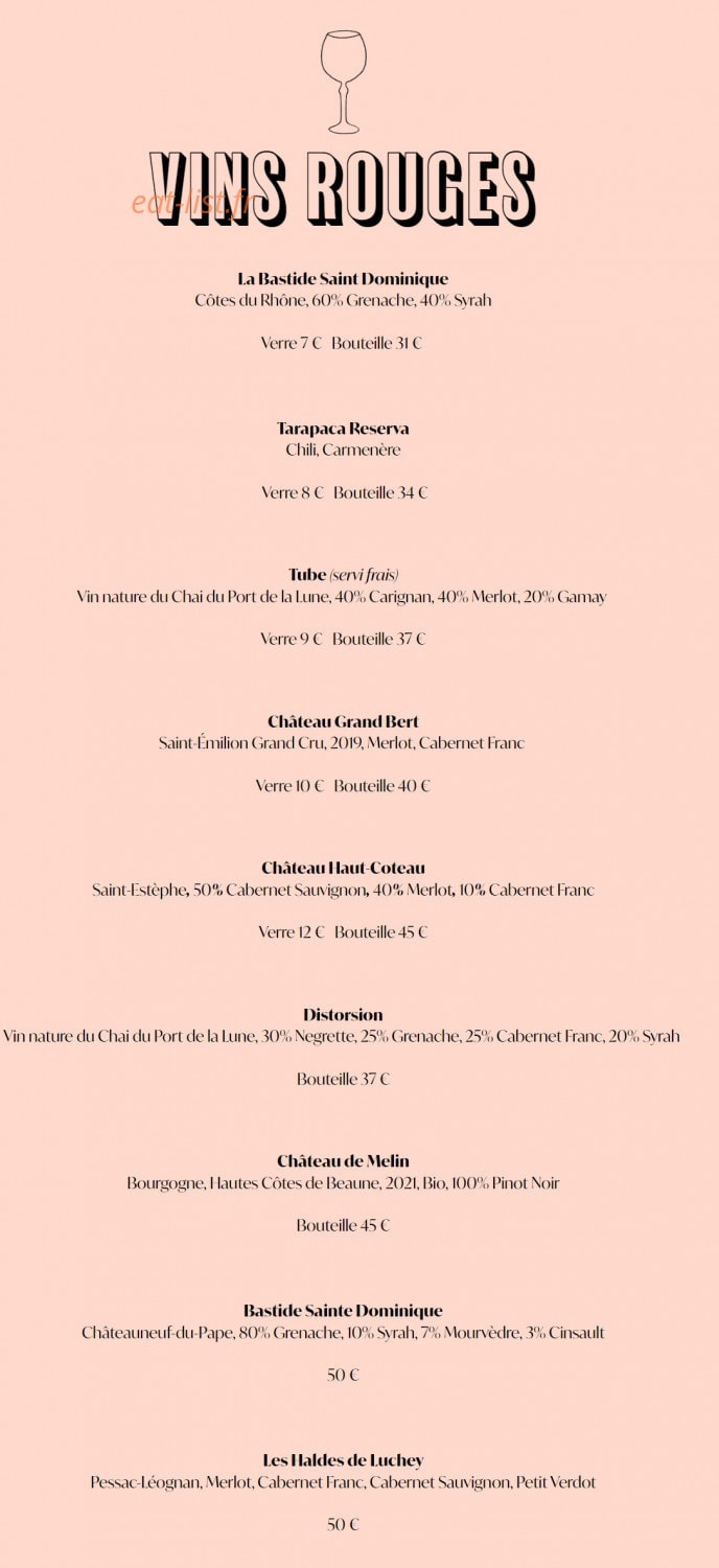 Crème — carte page 4