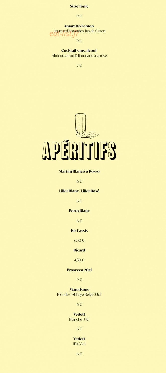 Crème — carte page 16
