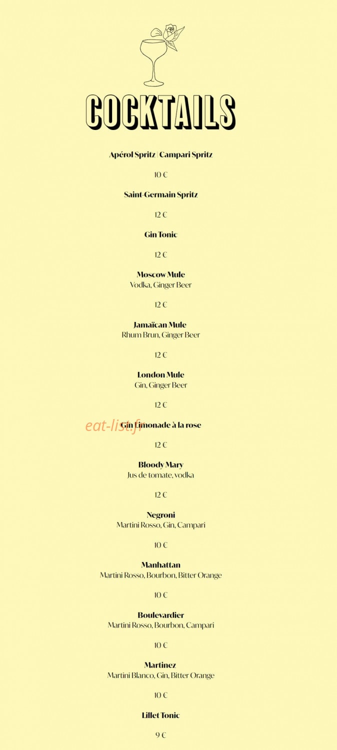 Crème — carte page 15