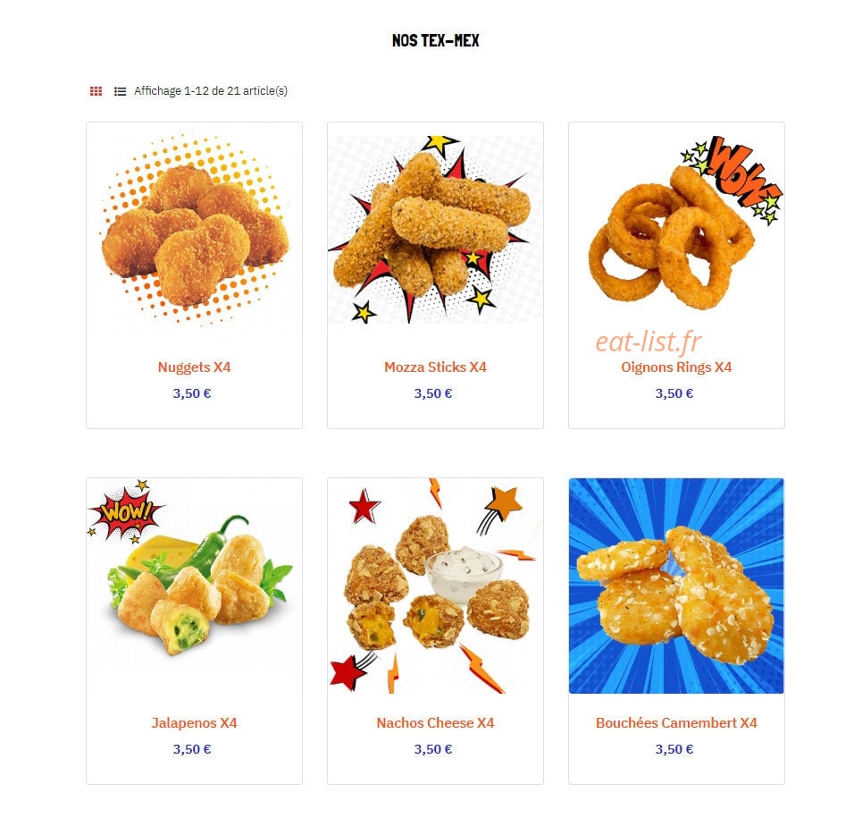 D'StreetTacos — carte page 5