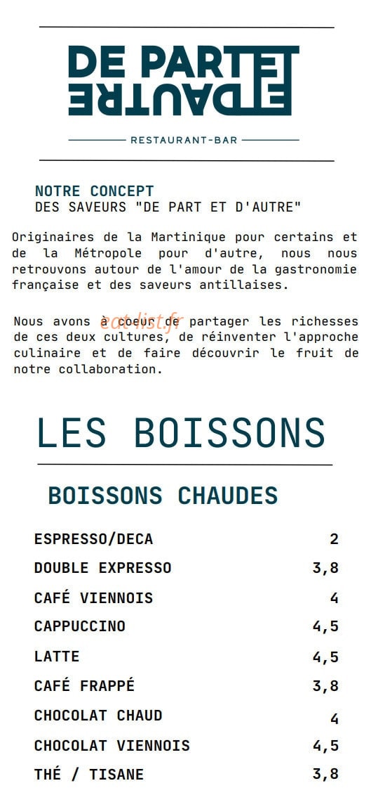 De Part & D'Autre — carte page 1