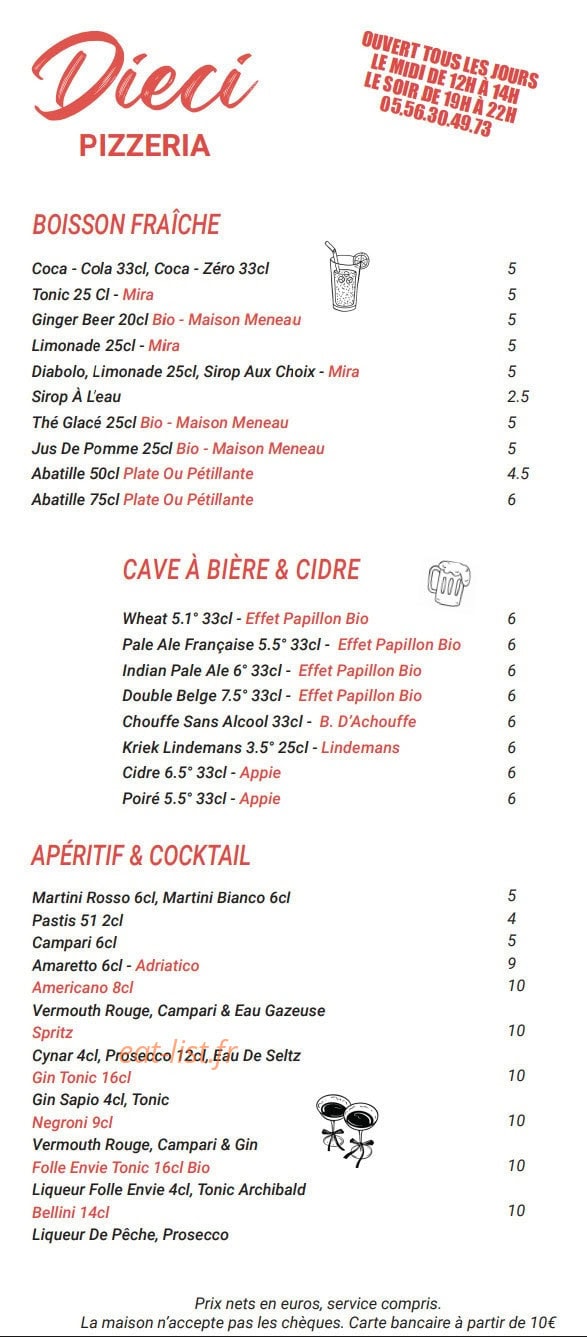 Dieci — carte page 4