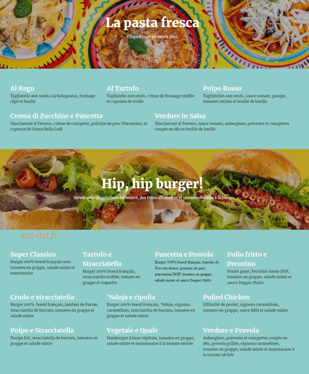 Doppio Malto — carte page 2