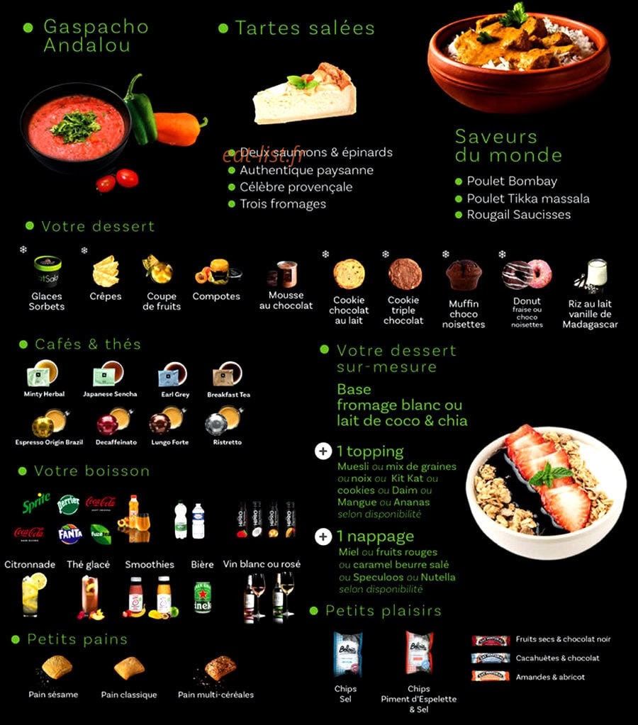 Eat Salad — carte page 10