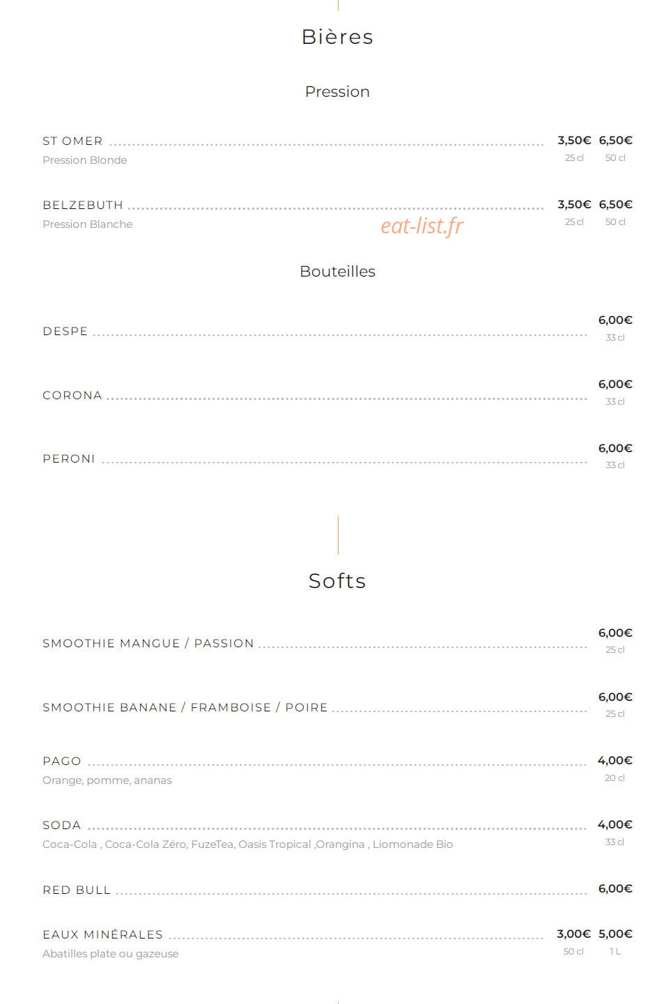 Effet Mer — carte page 5