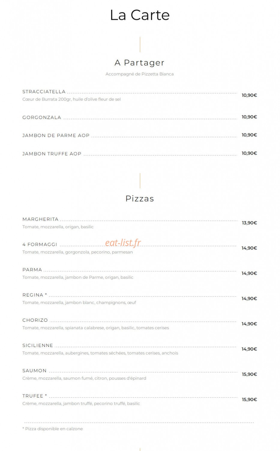 Effet Mer — carte page 1